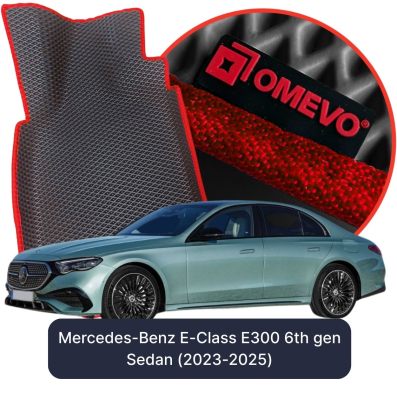 EVA bilgummimåtter OMEVO til Mercedes-Benz E-Klasse E300 6. gen Sedan (2023-2025)