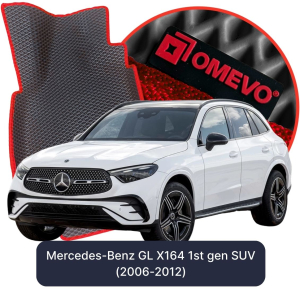 OMEVO 5D Pro EVA Bilmåtter til Mercedes-Benz GLC 220D 2. gen SUV (2022-2025)