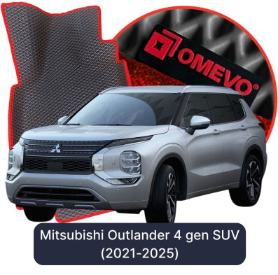 EVA bilgummimåtter OMEVO til Mitsubishi Outlander 4. generation SUV (2021-2025)