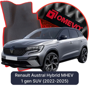 OMEVO 5D Pro EVA Bilmåtter til Renault Austral Hybrid MHEV 1 gen SUV (2022-2025)