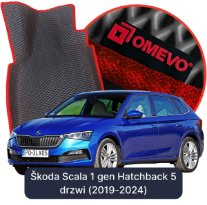 OMEVO 5D Pro EVA Bilmåtter til Škoda Scala 1 gen Hatchback 5-dørs (2019-2024)