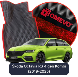 OMEVO 5D Pro EVA Bilmåtter til Škoda Octavia RS 4 gen Kombi (2019-2025)