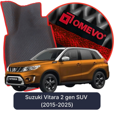 EVA bilgummimåtter OMEVO til Suzuki Vitara 2. gen SUV (2015-2025)