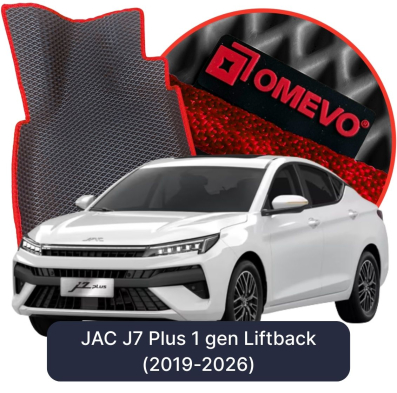 EVA bilgummimåtter OMEVO til JAC J7 Plus 1 gen Liftback (2019-2026)