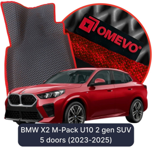 OMEVO 5D Pro EVA Bilmåtter til BMW X2 M-Pack U10 2. generation SUV 5 døre (2023-2025)