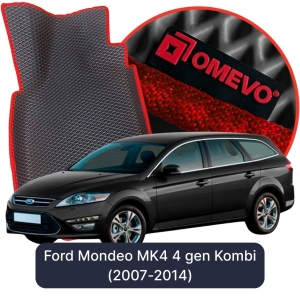 OMEVO 5D Pro EVA Bilmåtter til Ford Mondeo MK4 4. gen Stationcar (2007-2014)