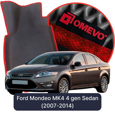 EVA bilgummimåtter OMEVO til Ford Mondeo MK4 4. gen Sedan (2007-2014)