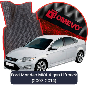 OMEVO 5D Pro EVA Bilmåtter til Ford Mondeo MK4 4. gen Liftback (2007-2014)
