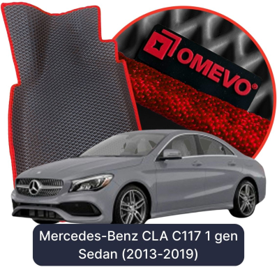 EVA bilgummimåtter OMEVO til Mercedes-Benz CLA C117 1. gen Sedan (2013-2019)