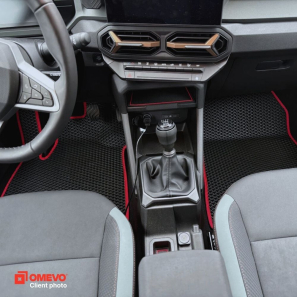 EVA bilgummimåtter OMEVO til Dacia Duster Extreme LPG  3 gen SUV (2024-2025)