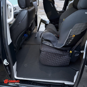 EVA bilgummimåtter OMEVO til Chrysler Pacifica Touring L 7 Seater 3 gen Minivan (2017-2025)