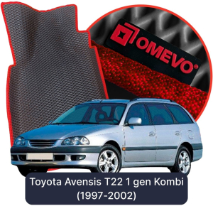 OMEVO 5D Pro EVA Bilmåtter til Toyota Avensis T22 1 gen Kombi (1997-2002)