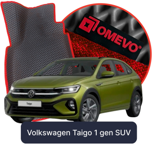 OMEVO 5D Pro EVA Bilmåtter til Volkswagen Taigo 1 gen SUV (2020-2025)