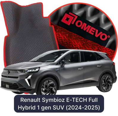 EVA bilgummimåtter OMEVO til Renault Symbioz E-TECH Full Hybrid 1 gen SUV (2024-2025)