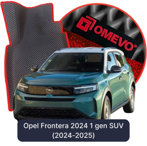 OMEVO 5D Pro EVA Bilmåtter til Opel Frontera 2024 1. gen SUV (2024-2025)