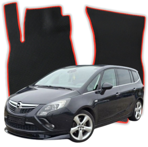 OMEVO EVA Bilmåtter® til Opel Zafira C OPC 5 Sæder 3 gen Minivan (2011-2019)