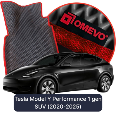 EVA bilgummimåtter OMEVO til Tesla Model Y Performance 1 gen SUV (2020-2025)