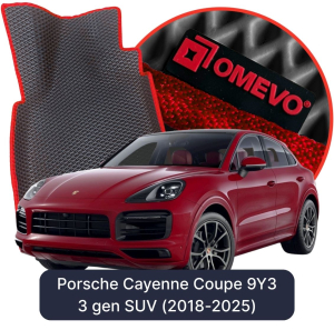 OMEVO 5D Pro EVA Bilmåtter til Porsche Cayenne Coupe 9Y3 3. gen SUV (2018-2025)