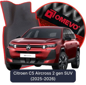 OMEVO 5D Pro EVA Bilmåtter til Citroën C5 Aircross 2 gen SUV (2025-2026)