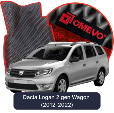 EVA bilgummimåtter OMEVO til Dacia Logan 2. gen Kombi (2012-2022)
