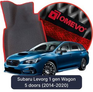 OMEVO 5D Pro EVA Bilmåtter til Subaru Levorg 1 gen Kombi 5 døre (2014-2020)