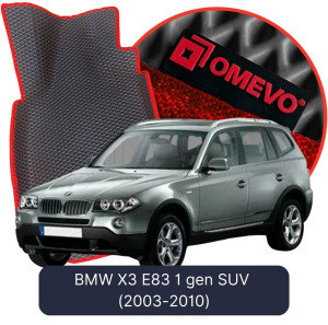 OMEVO 5D Pro EVA Bilmåtter til BMW X3 E83 1. gen SUV (2003-2010)