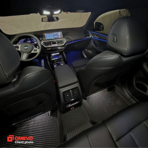 EVA bilgummimåtter OMEVO til BMW X4 G02 2 gen SUV (2018-2025)