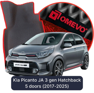 OMEVO 5D Pro EVA Bilmåtter til Kia Picanto JA 3. gen Hatchback (2017-2025)