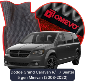 OMEVO 5D Pro EVA Bilmåtter til Dodge Grand Caravan R/T 7 Sæder 5 gen Minivan (2008-2020)