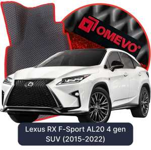 OMEVO 5D Pro EVA Bilmåtter til Lexus RX F-Sport AL20 4. gen SUV (2015-2022)