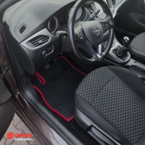 EVA bilgummimåtter OMEVO til Opel Astra K B16 5 gen Hatchback 5 døre (2015-2021)