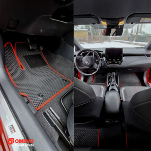 EVA bilgummimåtter OMEVO til Toyota Corolla GR Sport E210 12 gen Hatchback 5-dørs (2018-2025)