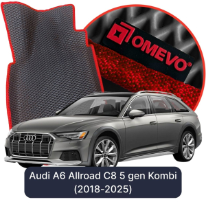 OMEVO 5D Pro EVA Bilmåtter til Audi A6 Allroad C8 5 gen Kombi (2018-2024)