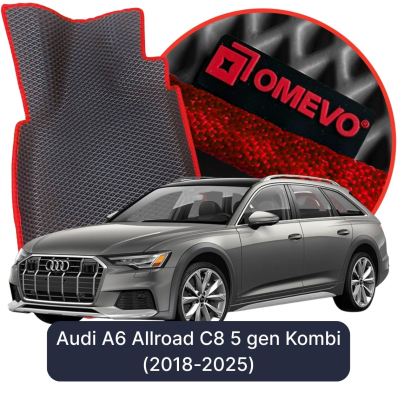 EVA bilgummimåtter OMEVO til Audi A6 Allroad C8 5 gen Kombi (2018-2024)
