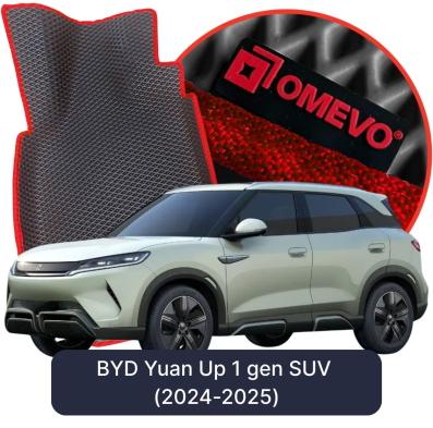 EVA bilgummimåtter OMEVO til BYD Yuan Up 1 gen SUV (2024-2025)