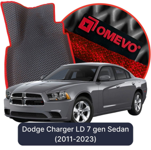 OMEVO 5D Pro EVA Bilmåtter til Dodge Charger LD 7 gen Sedan (2011-2023)