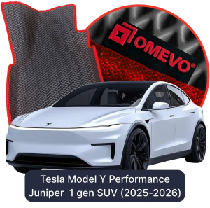 OMEVO 5D Pro EVA Bilmåtter til Tesla Model Y Performance Juniper  1 gen SUV (2025-2026)