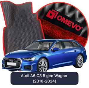 OMEVO 5D Pro EVA Bilmåtter til Audi A6 C8 5 gen Kombi (2018-2024)