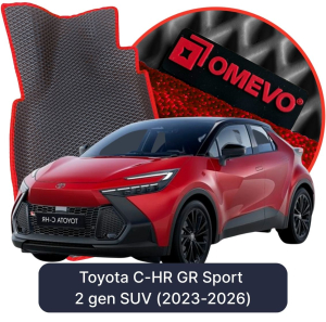 OMEVO 5D Pro EVA Bilmåtter til Toyota C-HR GR Sport 2 gen SUV (2023-2026)