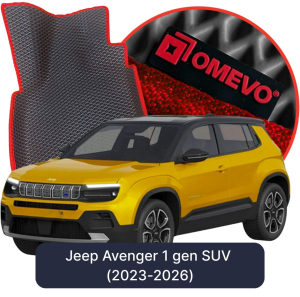 OMEVO 5D Pro EVA Bilmåtter til Jeep Avenger 1. gen SUV (2023-2025)