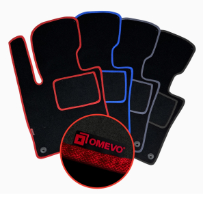 Velour-bilmåtter OMEVO til Dacia Duster Expression 3 gen SUV (2024-2026) 