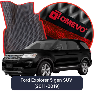 EVA bilgummimåtter OMEVO til Ford Explorer 5. gen SUV (2011-2019)