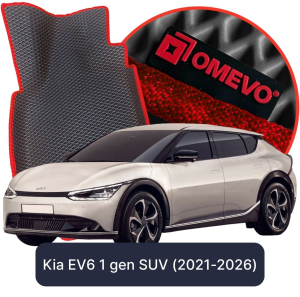 OMEVO 5D Pro EVA Bilmåtter til Kia EV6 1. gen SUV (2021-2025)
