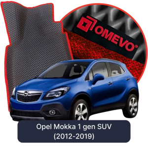 OMEVO 5D Pro EVA Bilmåtter til Opel Mokka 1. gen SUV (2012-2019)