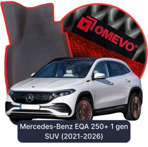 OMEVO 5D Pro EVA Bilmåtter til Mercedes-Benz EQA 250+ 1. gen SUV (2021-2025)