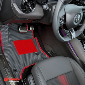 EVA bilgummimåtter OMEVO til Alfa Romeo Junior Ibrida 1 gen SUV (2024-2025)