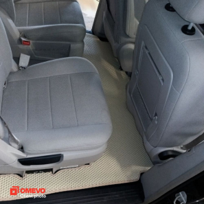 EVA bilgummimåtter OMEVO til Chrysler Grand Voyager 7 Seater 5 gen Minivan (2007-2016)