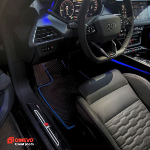 EVA bilgummimåtter OMEVO til Audi E-TRON GT 1 gen Sedan (2020-2025)