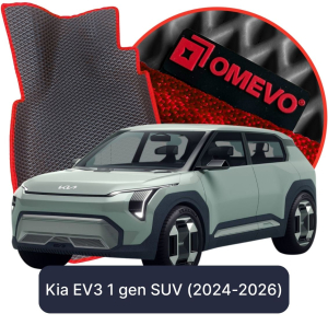 OMEVO 5D Pro EVA Bilmåtter til Kia EV3 1. gen SUV (2024-2025)