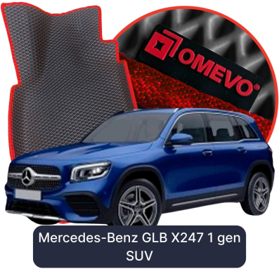 EVA bilgummimåtter OMEVO til Mercedes-Benz GLB X247 1. gen SUV (2019-2025)